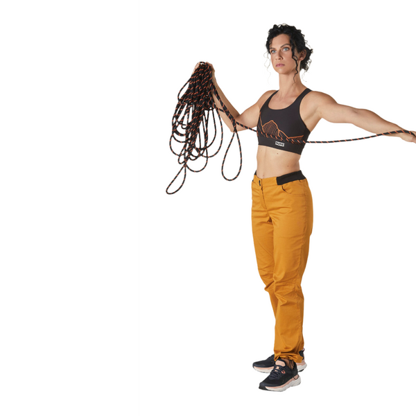 RUPE ANDE PANTALONE DONNA REALIZZATO A MANO DA ARRAMPICATA E TEMPO LIBERO - NUOVI ARRIVI SS25