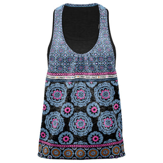 CRAZY TOP AMARILLYS CANOTTA DONNA Colore Shibori