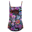 CRAZY TOP SHINY CANOTTA DONNA Colore Dardik Black