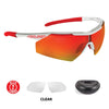 BIANCO/ROSSO - LENTE POLAR FUMO