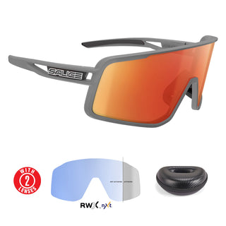 Compra grigio-lente-rwx-rossa SALICE 022RWX OCCHIALI DA SOLE CON LENTE FOTOCROMATICA RWX 1-3 - DISPONIBILE IN VARI COLORI