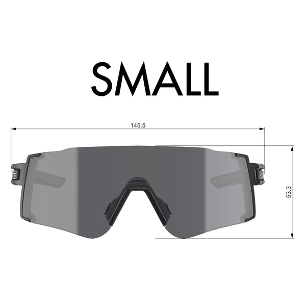 SALICE 026SRW OCCHIALE A MASCHERINA IDEALE PER VARIE ATTIVITA' OUTDOOR - VERSIONE SMALL