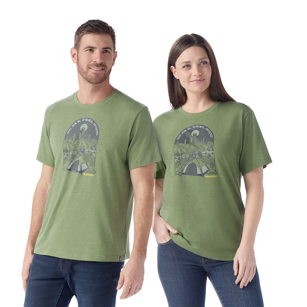 SMARTWOOL STREETS PKS S/S T-SHIRT UNISEX ESTIVA IN MISTO LANA MERINO