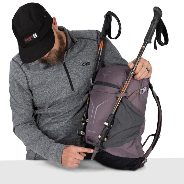 OSPREY SPORTLITE 15 ZAINO 15 LITRI ULTRALEGGERO DA TREKKING E HIKING - DISPONIBILE IN 3 COLORI