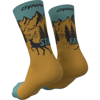 Compra tobacco DYNAFIT STAY FAST SK CALZE TECNICHE DA TRAIL RUNNING - DISPONIBILE IN VARI COLORI