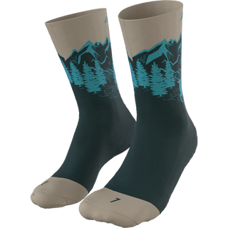 Compra rock-khaki DYNAFIT STAY FAST SK CALZE TECNICHE DA TRAIL RUNNING - DISPONIBILE IN VARI COLORI