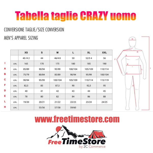 CRAZY T-SHIRT LEGEND UOMO - DISPONIBILE IN 3 COLORI - NUOVI ARRIVI SS25
