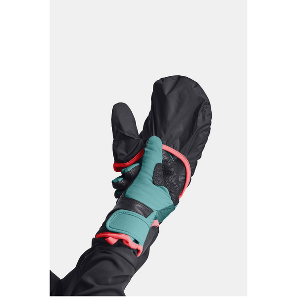 ORTOVOX TOUR PRO COVER GLOVE W GUANTO SOFTSHELL IN LANA MERINO - ICE WATERFALL