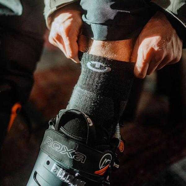 THERM-IC SKI SOCKS WARM CALZE DA SCI TECNICHE INVERNALI IN LANA MERINO