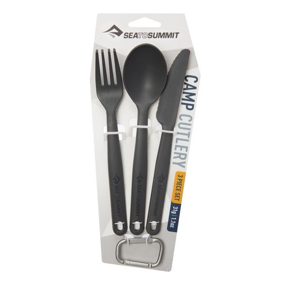 SEATOSUMMIT CAMP CUTLERY SET POSATE ULTRALEGGERE DA CAMPEGGIO - DISPONIBILE IN 2 COLORI