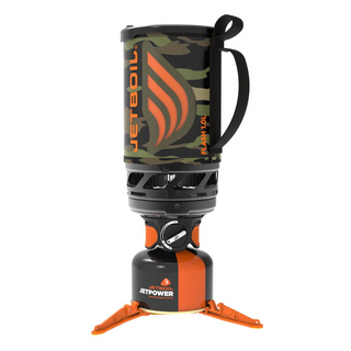 Compra dark-camo JETBOIL FLASH FORNELLO A GAS PORTATILE - TEMPO DI EBOLIZIONE 100s per 0.5Lt - DISPONIBILE IN VARI COLORI
