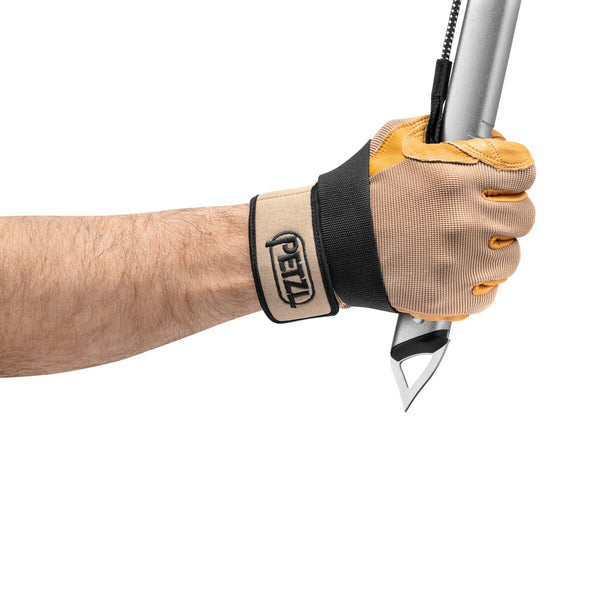 PETZL GLACIER LINKIN Piccozza leggera per l’escursionismo d’alta quota, con dragonne e copripuntali inclusi - Disponibile in 4 misure