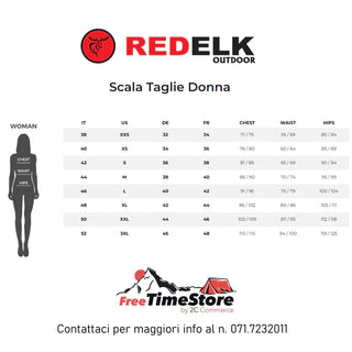 REDELK RUTH 3 COMODO PANTALONE INVERNALE DONNA IN CALDO PILE TRASPIRANTE IDEALE PER TREKKING INVERNALE COLORE BLACK - NUOVI ARRIVI STAGIONE 23/24