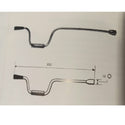 MANOVELLA GIRABACCHINO IN ACCIAIO ZINCATO DIAMETRO 19cm
