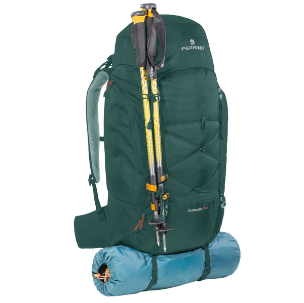 FERRINO DUNDEE 70 ZAINO 70 LITRI PER  LUNGHI CAMMINI,TREKKING E VIAGGI - DISPONIBILE IN 2 COLORI