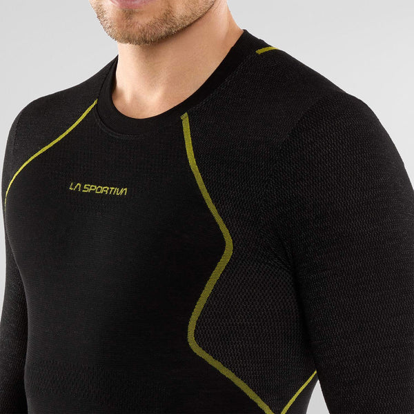 LA SPORTIVA WOOL 40 AERO LONGSLEEVE UOMO MAGLIA INTIMA TERMICA IN LANA MERINO