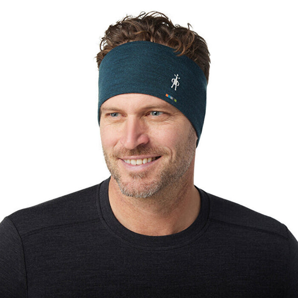 SMARTWOOL REVERSIBLE THERMAL MERINO FASCIA DA TESTA IN 100% LANA MERINO TAGLIA UNICA - DISPONIBILE IN 3 COLORI