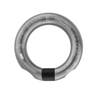 PETZL RING OPEN ANELLO APRIBILE MULTIDIREZIONALE - DISPONIBILE IN 2 COLORI