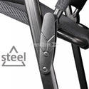 BRUNNER ARAVEL 3D Moderna sedia pieghevole a 4 gambe con schienale reclinabile a 7 posizioni - DISPONIBILE IN 3 MISURE E 2 COLORI