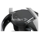 BRUNNER ATMO RG LAMPADA/VENTILATORE RICARICABILE CON LUCE A LED