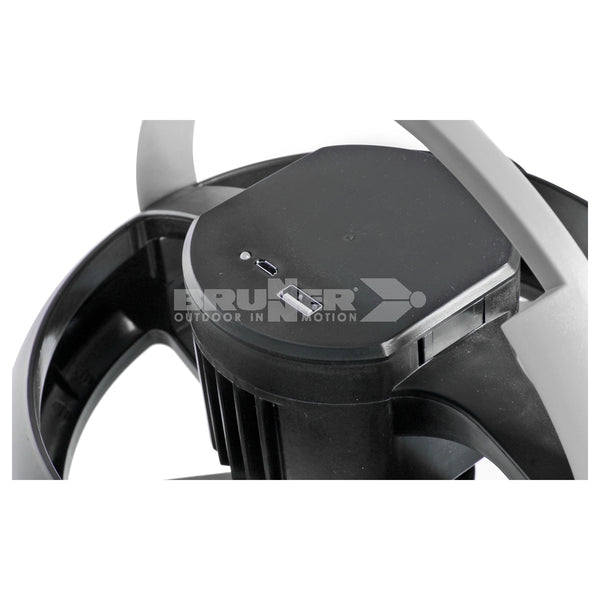 BRUNNER ATMO RG LAMPADA/VENTILATORE RICARICABILE CON LUCE A LED