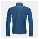 ORTOVOX BERRINO JKT GIACCA SOFTSHELL LEGGERA CON RIVESTIMENTO INTERNO IN MERINO Colore mountain blue