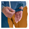 ORTOVOX BERRINO JKT GIACCA SOFTSHELL LEGGERA CON RIVESTIMENTO INTERNO IN MERINO Colore mountain blue