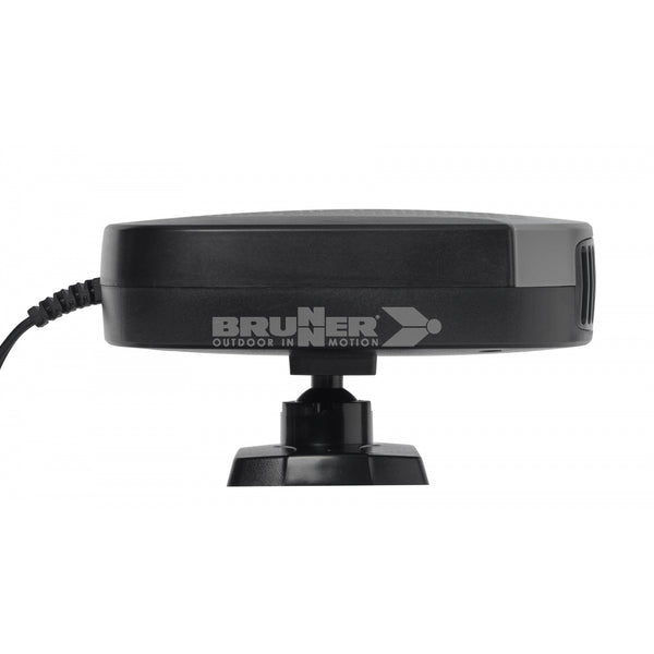 BRUNNER BLACKFIRE TERMOVENTILATORE 12V DC CON BASE ROTANTE