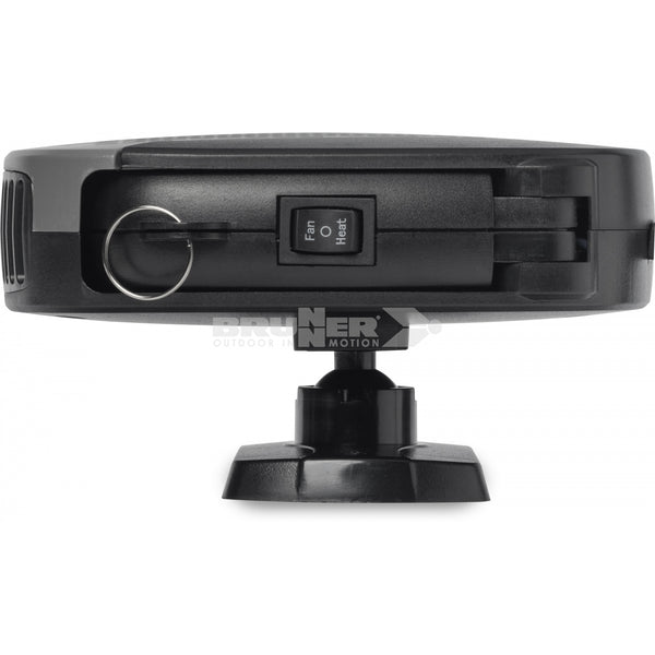 BRUNNER BLACKFIRE TERMOVENTILATORE 12V DC CON BASE ROTANTE