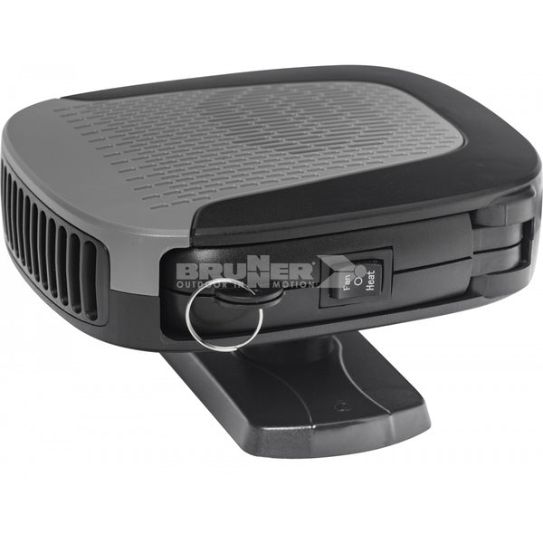 BRUNNER BLACKFIRE TERMOVENTILATORE 12V DC CON BASE ROTANTE