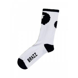 Compra bianco BRAZZ BRAZZSOCKS CALZINI STILOSI IN COTONE - DISPONIBILE IN 3 COLORI