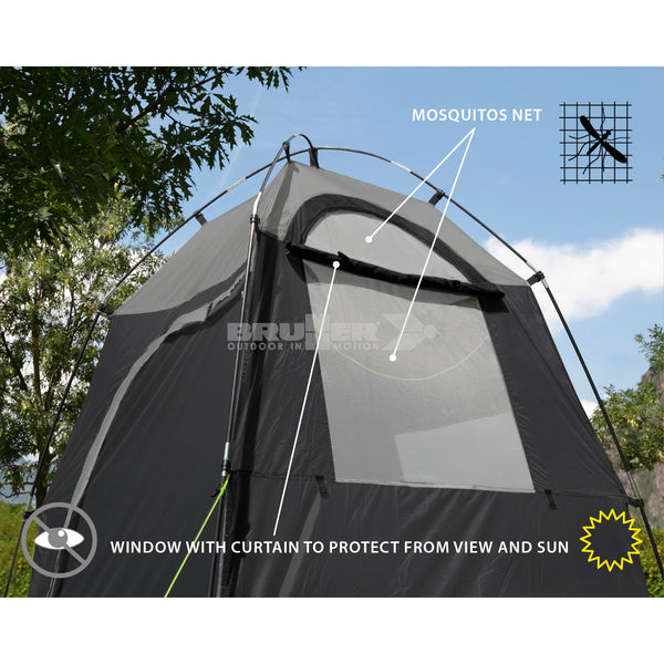 BRUNNER CABINA II NG PRATICA TENDA/CABINA IDEALE PER CAMPEGGIO