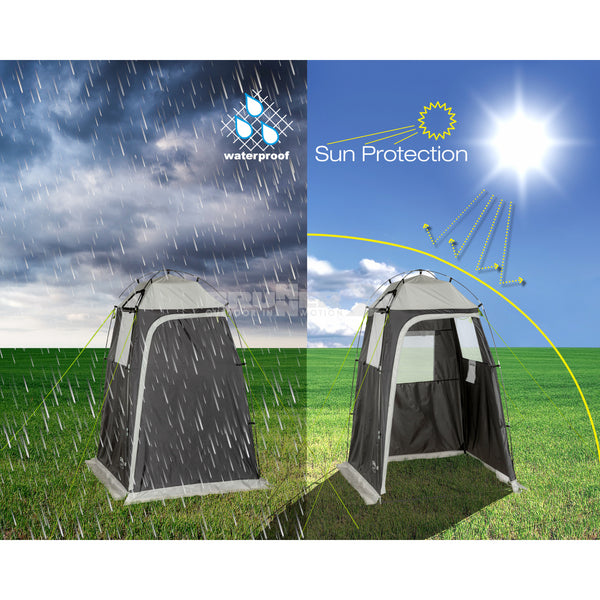 BRUNNER CABINA II NG PRATICA TENDA/CABINA IDEALE PER CAMPEGGIO