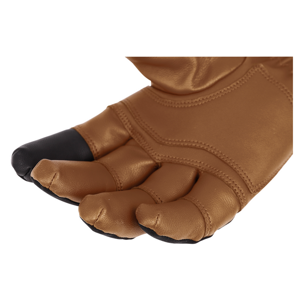 CAMP G HOT WOOL GUANTO CON IMBOTTITURA IN LANA MERINO E PELLE ESTERNA