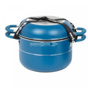 BRUNNER CAREZZA 7+1 Ø 22 SET DI PENTOLE 100% ALLUMINIO RICICLATO