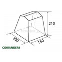 BRUNNER CORIANDER TENDA CUCINA/CUCINOTTO DA CAMPEGGIO - DISPONIBILE IN 2 MISURE