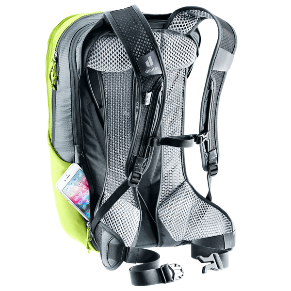 DEUTER RACE AIR 14+3 ZAINO DA BICI ULTRA LEGGERO CON PORTACASCO