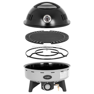 BRUNNER DEVIL BBQRUISER HT GRILL A GAS PORTATILE COMPATTO E LEGGERO - DISPONIBILE IN 2 MODELLI