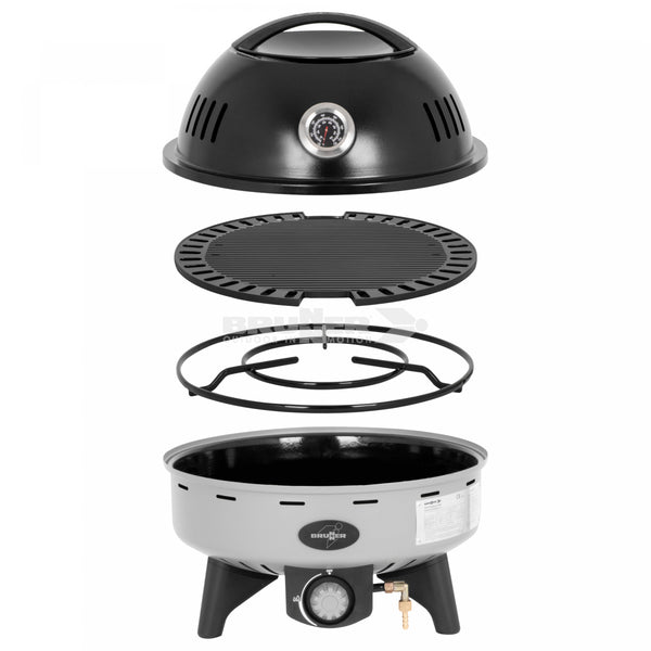 BRUNNER DEVIL BBQRUISER HT GRILL A GAS PORTATILE COMPATTO E LEGGERO - DISPONIBILE IN 2 MODELLI