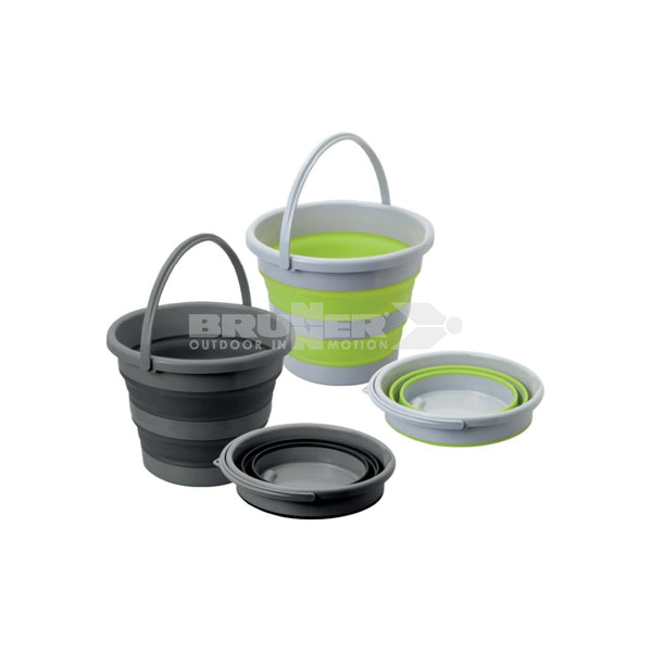 BRUNNER DRUM FOLD-AWAY BACINELLA PIEGHEVOLE IN PLASTICA ROBUSTA - DISPONIBILE IN 2 LITRAGGI E 2 COLORI