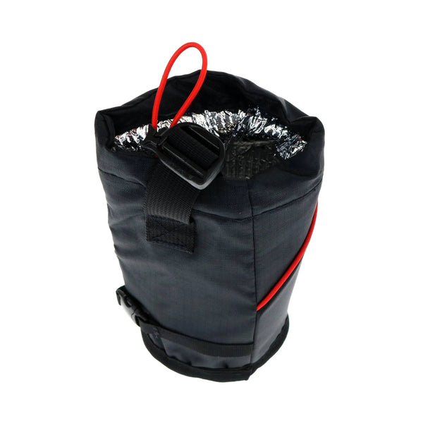 DYNAFIT BOTTLE HOLDER UNIVERSAL - NERO/ROSSO