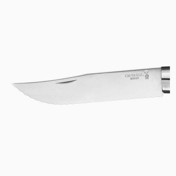 OPINEL N°12 LAME CRANTEE FOLDING CAMP COOKING KNIFE COLTELLO DA CAMPEGGIO CON LAMA DA 12CM IN ACCIAIO INOX