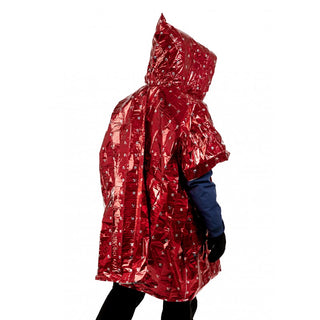 ARVA EMERGENCY PONCHO 80G PONCHO D'EMERGENZA ISOLANTE RIUTILIZZABILE
