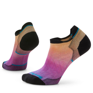 SMARTWOOL Zero Cushion Low Ankle Calze estive da corsa donna tecniche e traspiranti in misto lana merino - Colore: TANDOORI ORANGE