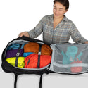 OSPREY FAIRVIEW 55 ZAINO 55 LITRI DA VIAGGIO E BAGAGLIO A MANO CON SCHIENALE CORTO - DISPONIBILE IN 2 COLORI
