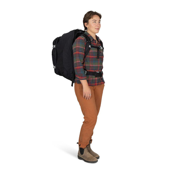 OSPREY FAIRVIEW 55 ZAINO 55 LITRI DA VIAGGIO E BAGAGLIO A MANO CON SCHIENALE CORTO - DISPONIBILE IN 2 COLORI