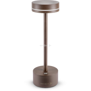 BRUNNER FARO ELEGANTE LAMPADA DA TAVOLO LED RICARICABILE DA 200 LUMEN