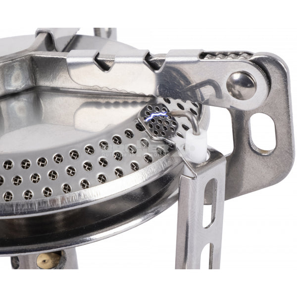 BRUNNER FLAMINA ULTRACOMPACT S MINI FORNELLO A GAS PIEGHEVOLE E RESISTENTE IN ACCIAIO INOX