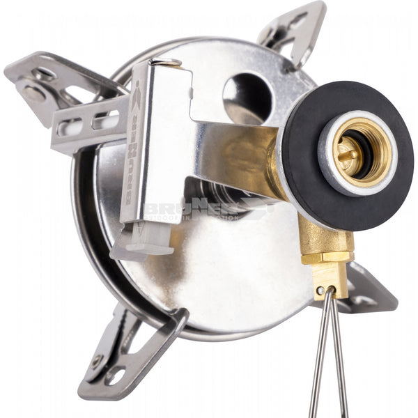 BRUNNER FLAMINA ULTRACOMPACT S MINI FORNELLO A GAS PIEGHEVOLE E RESISTENTE IN ACCIAIO INOX