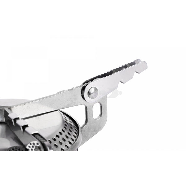 BRUNNER FLAMINA ULTRACOMPACT S MINI FORNELLO A GAS PIEGHEVOLE E RESISTENTE IN ACCIAIO INOX